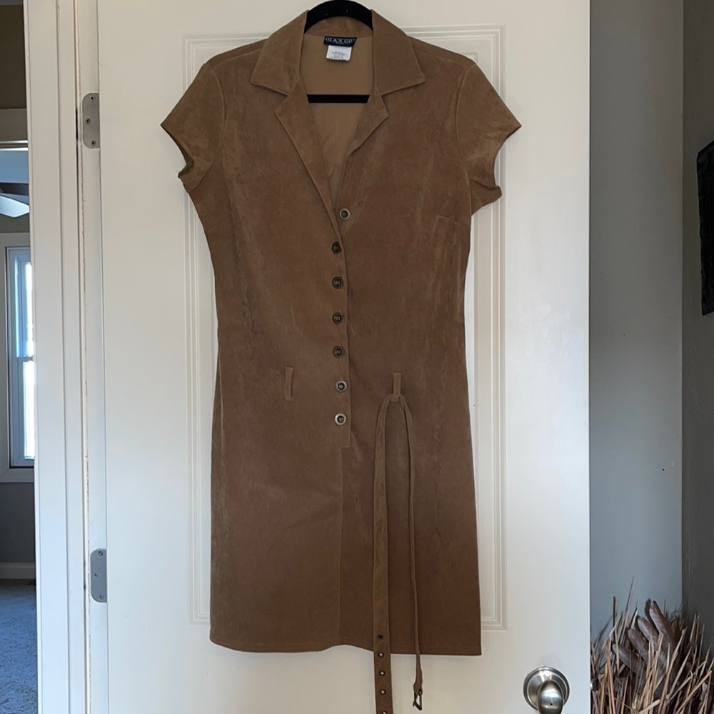 Tan dress